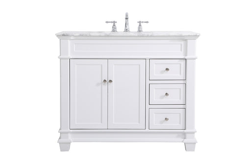 Elegant Lighting - VF50042WH - Bathroom Vanity Set - Wesley - White