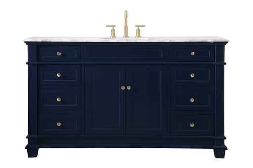 Elegant Lighting - VF50060BL - Bathroom Vanity Set - Wesley - Blue