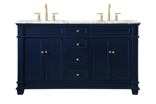 Elegant Lighting - VF50060DBL - Bathroom Vanity Set - Wesley - Blue
