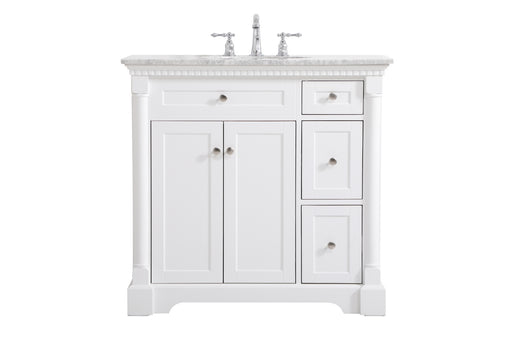 Elegant Lighting - VF53036WH - Bathroom Vanity Set - Clarence - White