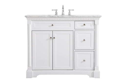 Elegant Lighting - VF53042WH - Bathroom Vanity Set - Clarence - White