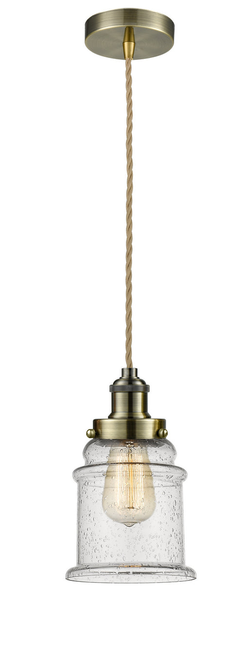 Innovations - 100AB-10RE-1H-AB-G184 - One Light Mini Pendant - Edison - Antique Brass