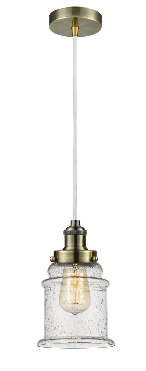 Innovations - 100AB-10W-1H-AB-G184 - One Light Mini Pendant - Edison - Antique Brass