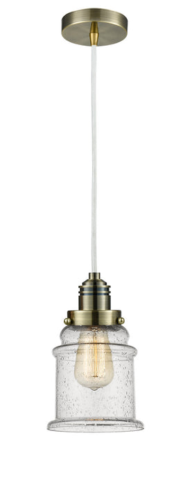 Innovations - 100AB-10W-2H-AB-G184 - One Light Mini Pendant - Winchester - Antique Brass