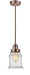 Innovations - 100AC-10BR-2H-AC-G184 - One Light Mini Pendant - Winchester - Antique Copper