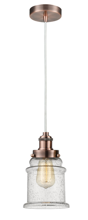 Innovations - 100AC-10W-1H-AC-G184 - One Light Mini Pendant - Edison - Antique Copper