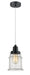 Innovations - 100BK-10W-2H-BK-G184 - One Light Mini Pendant - Winchester - Matte Black