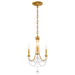 Schonbek - RJ1003N-22H - Three Light Chandelier - Verdana - Heirloom Gold