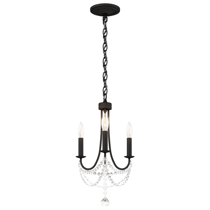 Schonbek - RJ1003N-51H - Three Light Chandelier - Verdana - Black