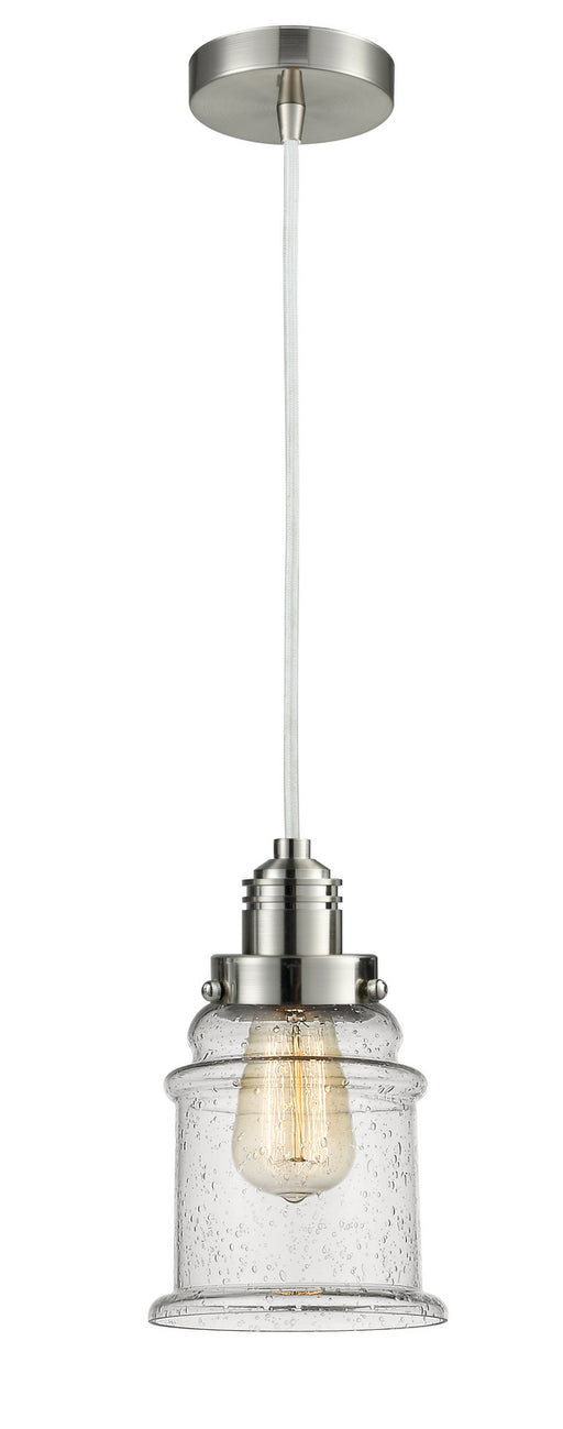 Innovations - 100SN-10W-2H-SN-G184 - One Light Mini Pendant - Winchester - Satin Nickel