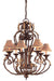 Metropolitan - N6238-355 - Eight Light Chandelier - Zaragoza - Golden Bronze