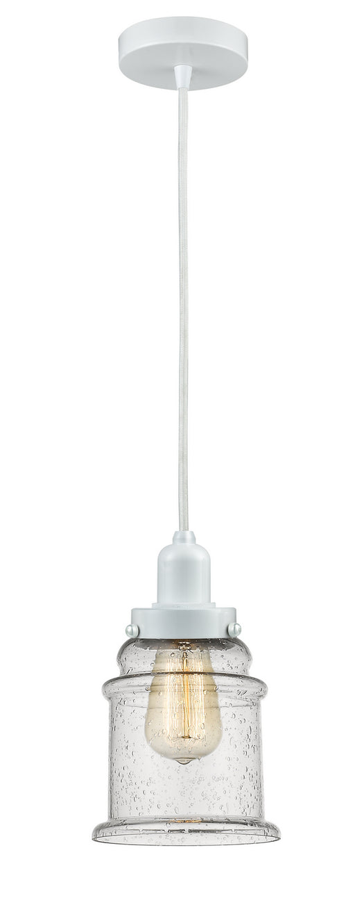 Innovations - 100W-10W-0H-W-G184 - One Light Mini Pendant - Whitney - White