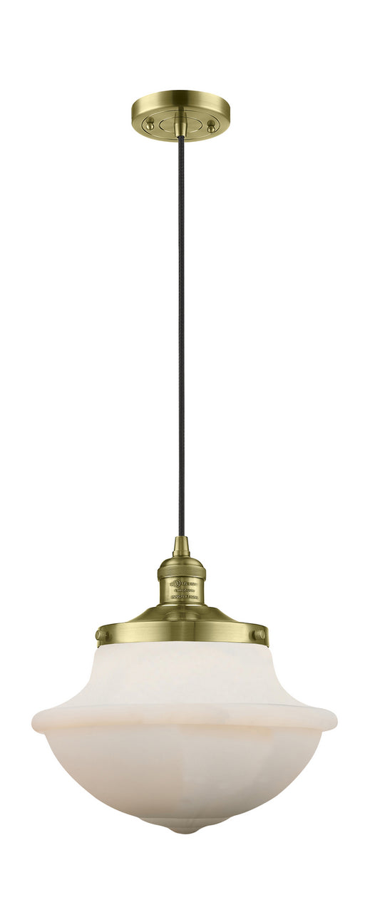 Innovations - 201C-AB-G541 - One Light Mini Pendant - Franklin Restoration - Antique Brass