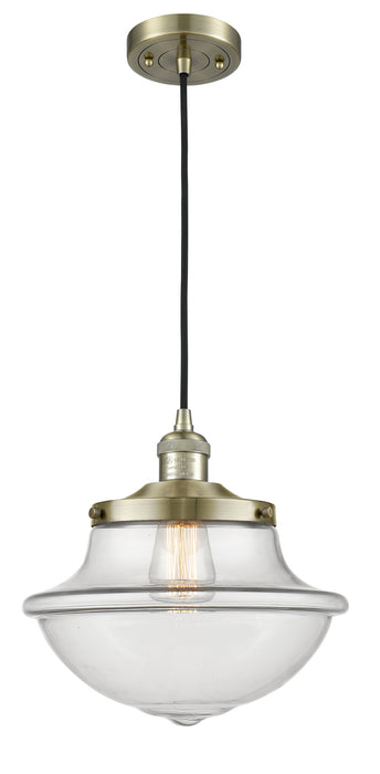 Innovations - 201C-AB-G542-LED - LED Mini Pendant - Franklin Restoration - Antique Brass