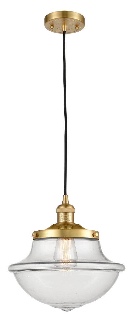 Innovations - 201C-SG-G542 - One Light Mini Pendant - Franklin Restoration - Satin Gold