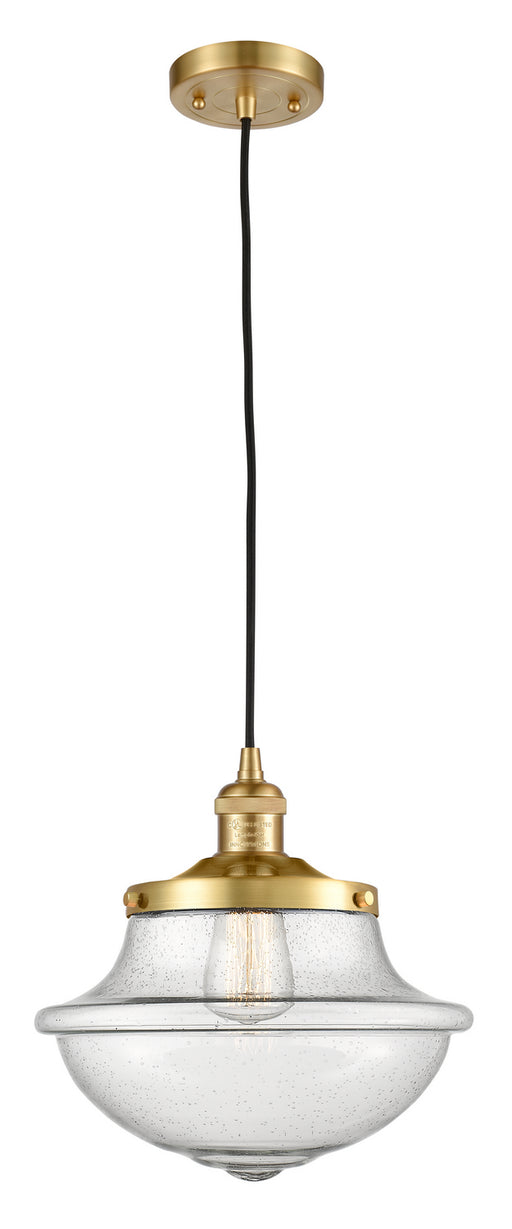 Innovations - 201C-SG-G544 - One Light Mini Pendant - Franklin Restoration - Satin Gold