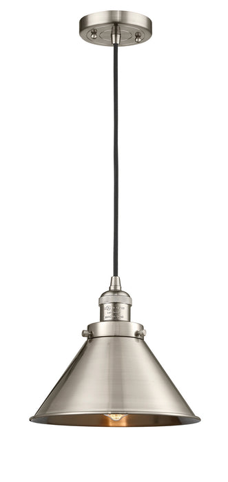 Innovations - 201C-SN-M10-SN - One Light Mini Pendant - Franklin Restoration - Brushed Satin Nickel