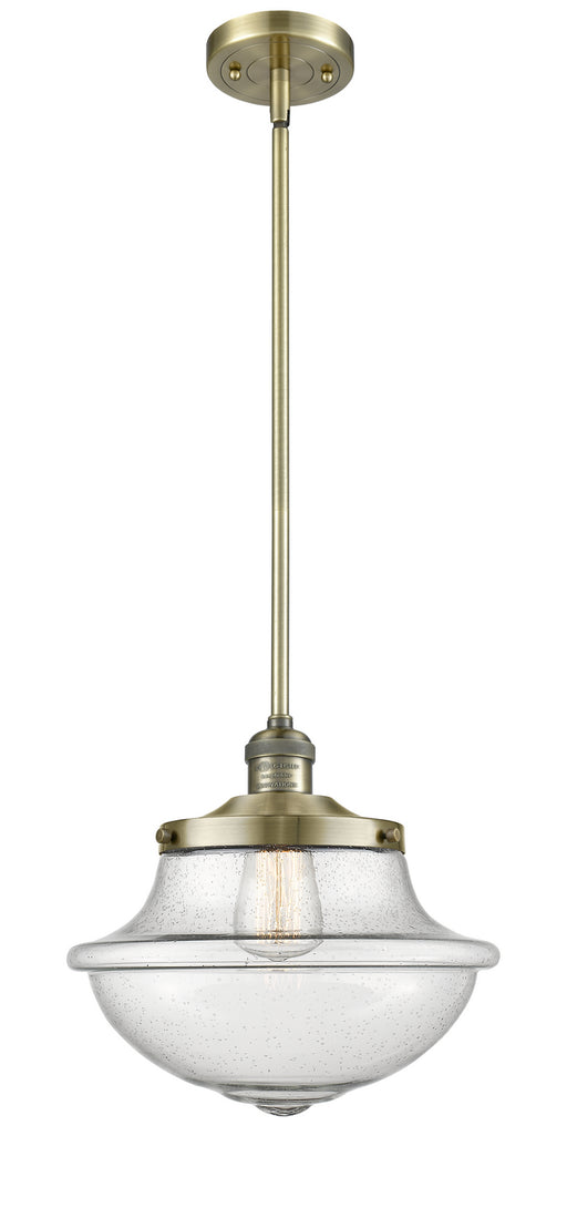 Innovations - 201S-AB-G544 - One Light Mini Pendant - Franklin Restoration - Antique Brass