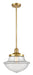 Innovations - 201S-SG-G542 - One Light Mini Pendant - Franklin Restoration - Satin Gold