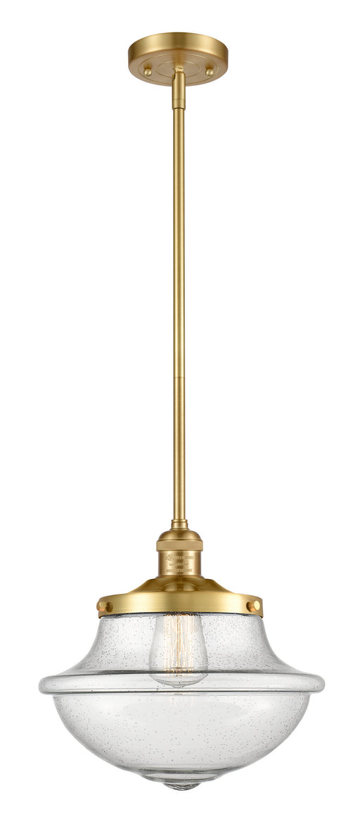 Innovations - 201S-SG-G544 - One Light Mini Pendant - Franklin Restoration - Satin Gold