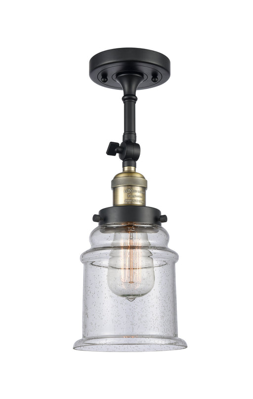 Innovations - 203-BAB-G184-LED - LED Wall Sconce - Franklin Restoration - Black Antique Brass