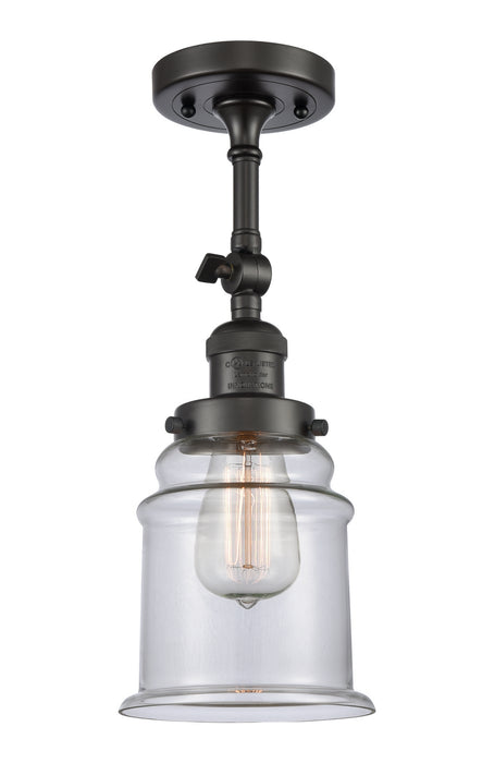 Innovations - 203-OB-G182-LED - LED Wall Sconce - Franklin Restoration - Oil Rubbed Bronze