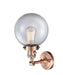 Innovations - 203SW-AC-G202-8 - One Light Wall Sconce - Franklin Restoration - Antique Copper