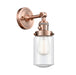 Innovations - 203SW-AC-G314 - One Light Wall Sconce - Franklin Restoration - Antique Copper