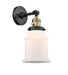 Innovations - 203SW-BAB-G181 - One Light Wall Sconce - Franklin Restoration - Black Antique Brass