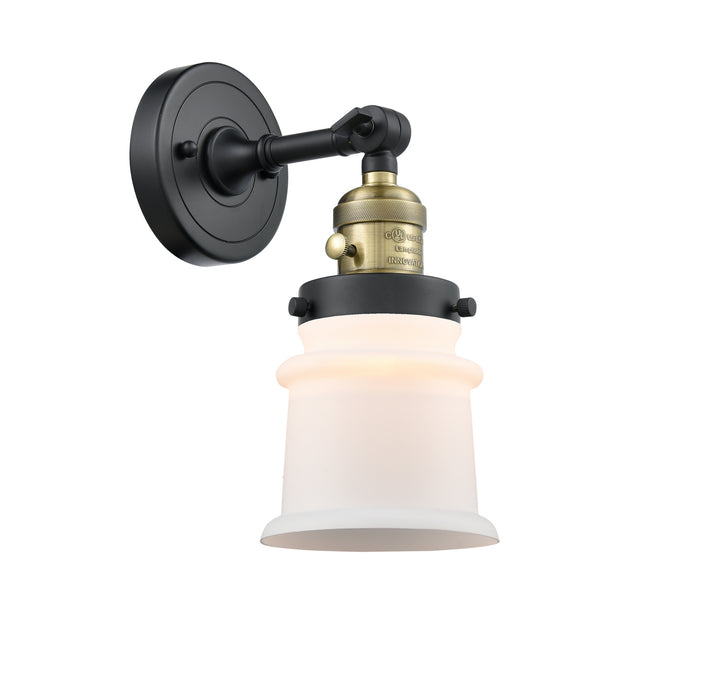 Innovations - 203SW-BAB-G181S - One Light Wall Sconce - Franklin Restoration - Black Antique Brass