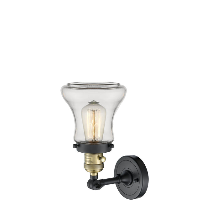 Innovations - 203SW-BAB-G192 - One Light Wall Sconce - Franklin Restoration - Black Antique Brass