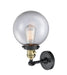 Innovations - 203SW-BAB-G202-8 - One Light Wall Sconce - Franklin Restoration - Black Antique Brass