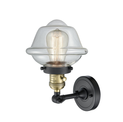 Innovations - 203SW-BAB-G532 - One Light Wall Sconce - Franklin Restoration - Black Antique Brass