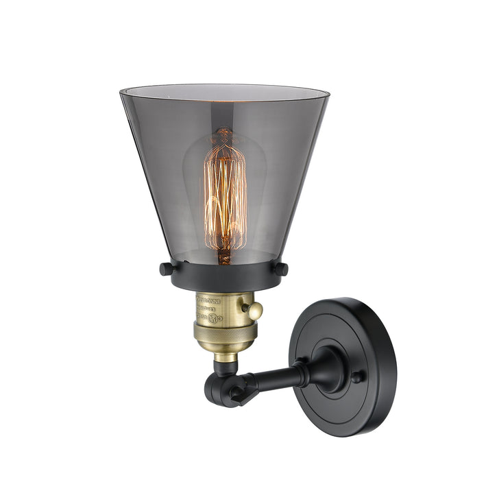 Innovations - 203SW-BAB-G63 - One Light Wall Sconce - Franklin Restoration - Black Antique Brass