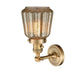 Innovations - 203SW-BB-G146 - One Light Wall Sconce - Franklin Restoration - Brushed Brass