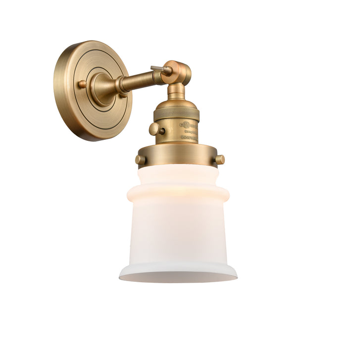 Innovations - 203SW-BB-G181S - One Light Wall Sconce - Franklin Restoration - Brushed Brass