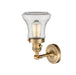 Innovations - 203SW-BB-G192 - One Light Wall Sconce - Franklin Restoration - Brushed Brass