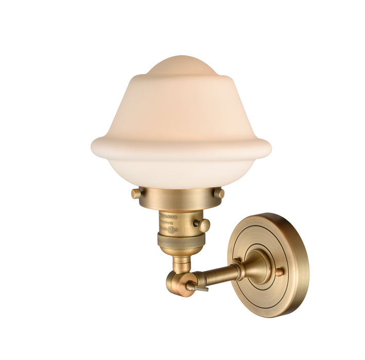 Innovations - 203SW-BB-G531 - One Light Wall Sconce - Franklin Restoration - Brushed Brass