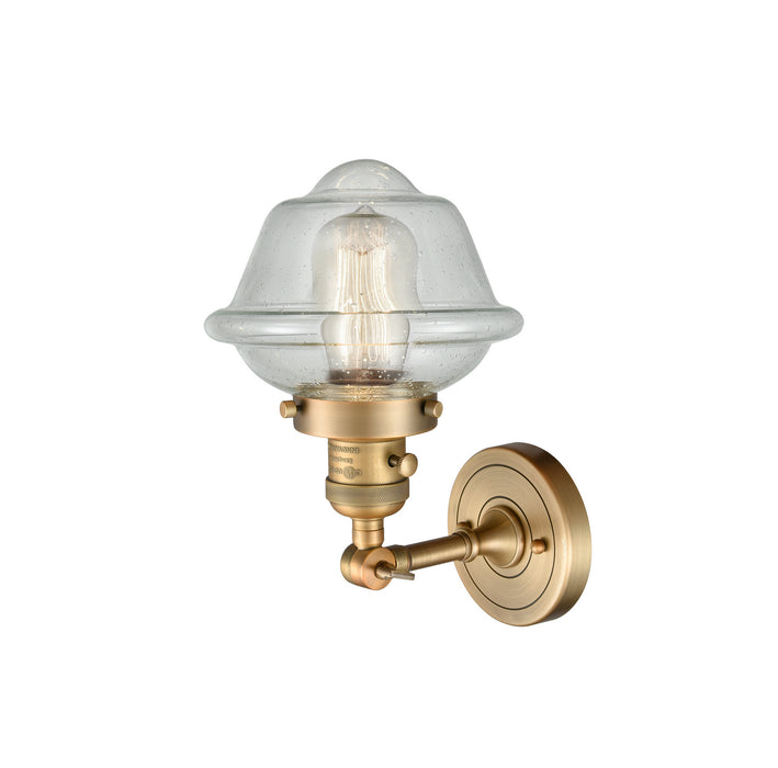 Innovations - 203SW-BB-G534 - One Light Wall Sconce - Franklin Restoration - Brushed Brass