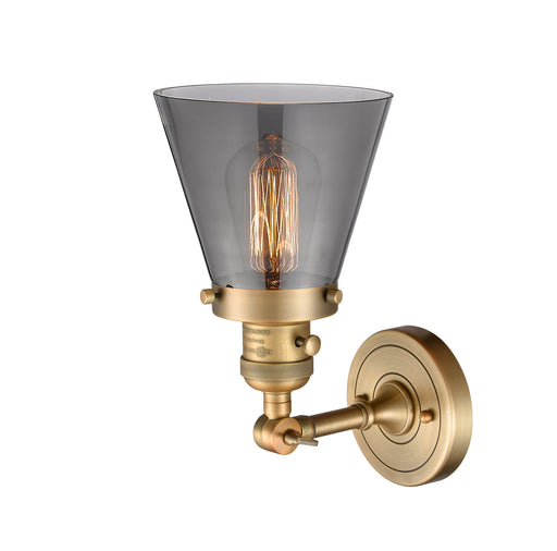 Innovations - 203SW-BB-G63 - One Light Wall Sconce - Franklin Restoration - Brushed Brass