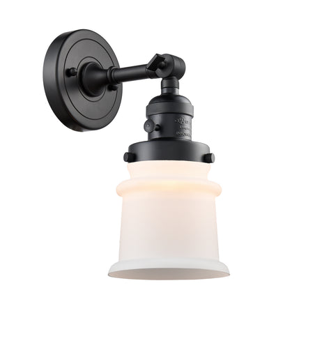 Franklin Restoration One Light Wall Sconce Matte Black