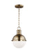 Generation Lighting - 6177101-848 - One Light Mini Pendant - Hanks - Satin Bronze