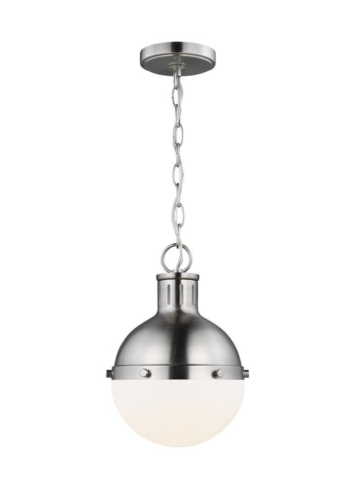 Generation Lighting - 6177101-962 - One Light Mini Pendant - Hanks - Brushed Nickel