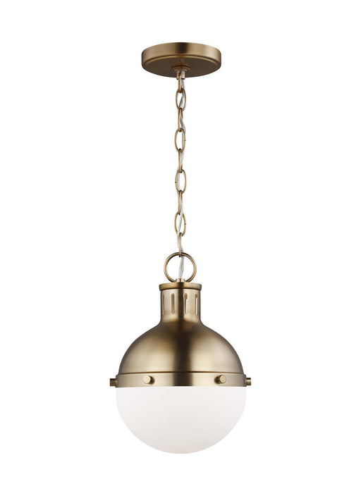 Generation Lighting - 6177101EN3-848 - One Light Mini Pendant - Hanks - Satin Bronze