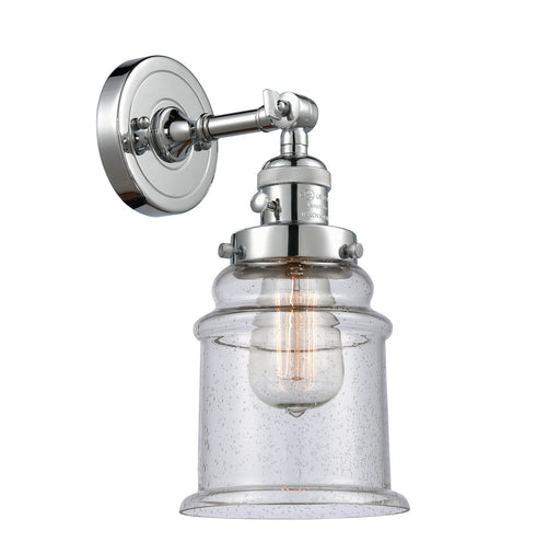 Innovations - 203SW-PC-G184 - One Light Wall Sconce - Franklin Restoration - Polished Chrome