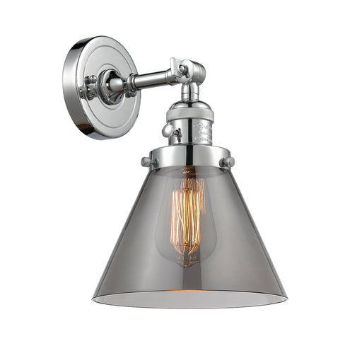 Innovations - 203SW-PC-G43 - One Light Wall Sconce - Franklin Restoration - Polished Chrome