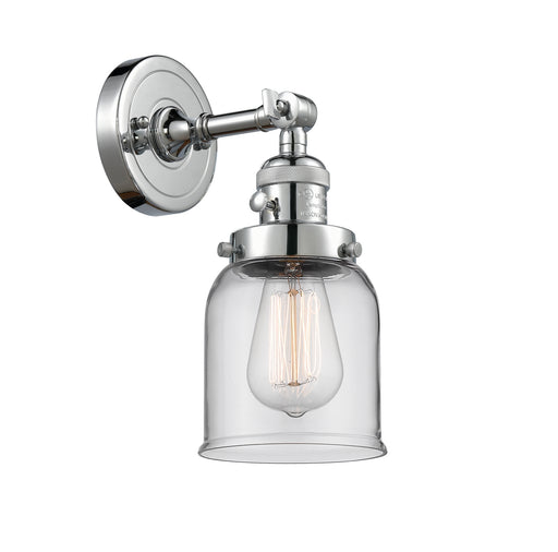 Innovations - 203SW-PC-G52 - One Light Wall Sconce - Franklin Restoration - Polished Chrome