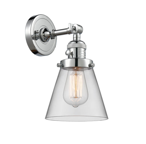 Innovations - 203SW-PC-G62 - One Light Wall Sconce - Franklin Restoration - Polished Chrome