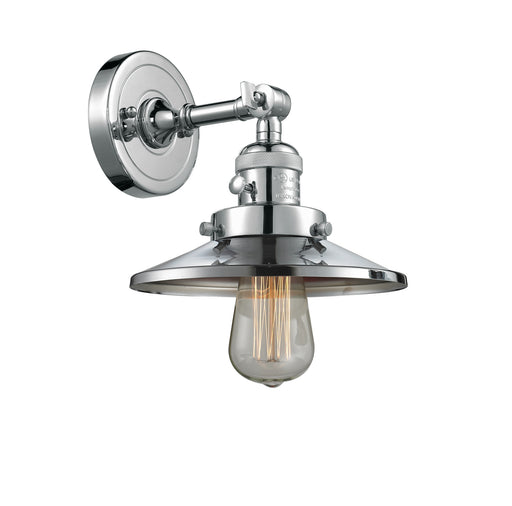 Innovations - 203SW-PC-M7 - One Light Wall Sconce - Franklin Restoration - Polished Chrome