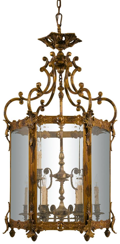 Metropolitan - N2345 - Nine Light Foyer Pendant - Metropolitan - Oxide Brass